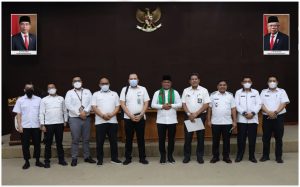 Read more about the article Bupati Pelalawan dan Wakil Bupati Pelalawan  Hadiri Entry Briefing Bersama BPK RI Perwakilan Provinsi Riau