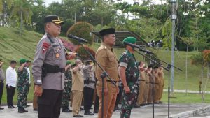 Read more about the article Perdana, Kabupaten Pelalawan Laksanakan Apel Sinergitas Dengan Tiga Pembina Sekaligus