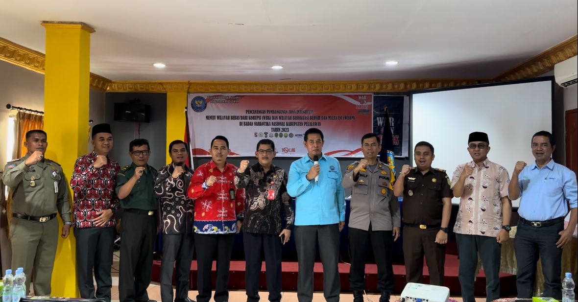 You are currently viewing Pencanangan Pembangunan Zona Integritas Menuju WBK dan WBBM, Pelayanan Publik di Pelalawan Harus Maksimal