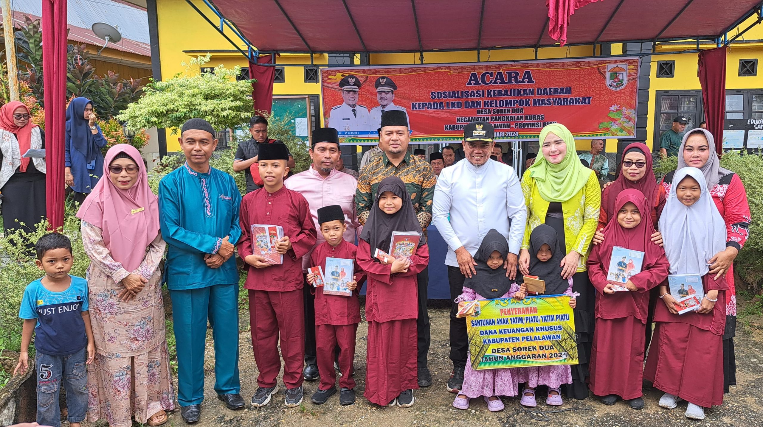 You are currently viewing Wujudkan Kesejahteraan Masyarakat, Bupati Zukri : Jangan Terlantarkan Anak Yatim