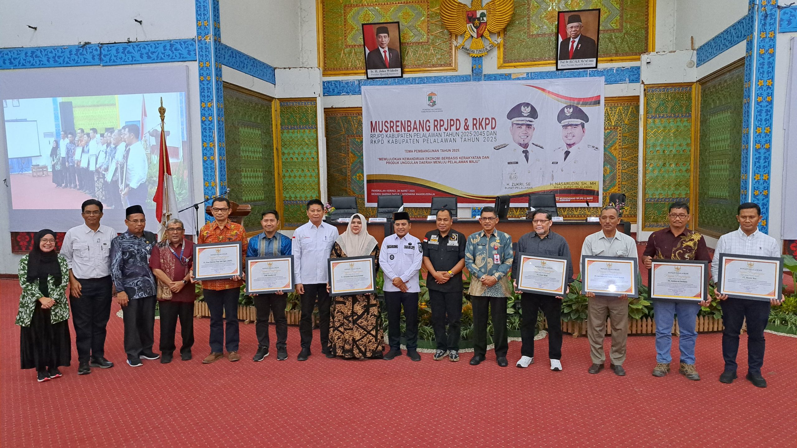 You are currently viewing Wakil Bupati Pelalawan Buka Secara Resmi Musrenbang RPJPD 2025-2045 dan RKPD 2025