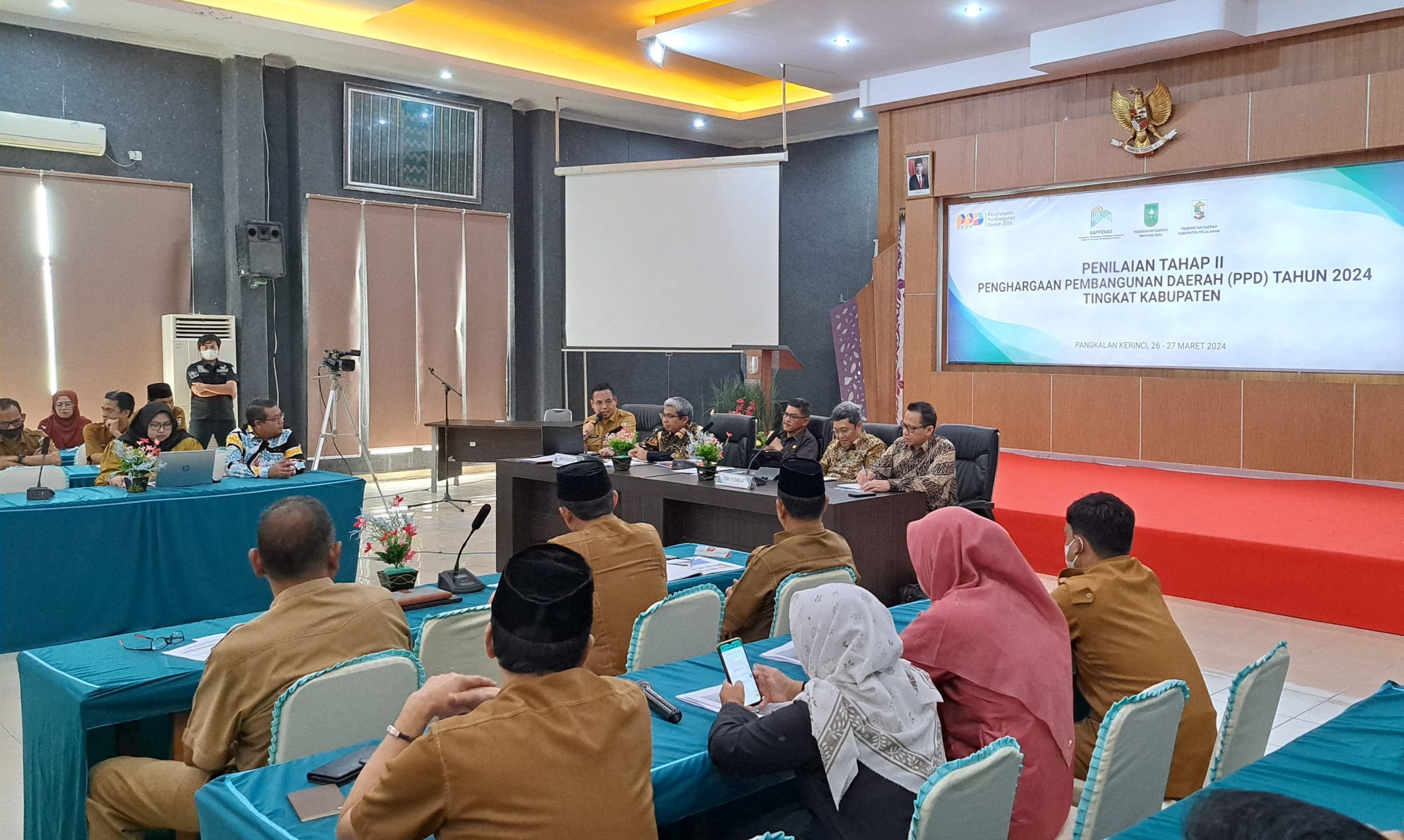 You are currently viewing Pemkab Pelalawan Ikuti Penilaian Tahap II PPD 2024 Tingkat Kabupaten