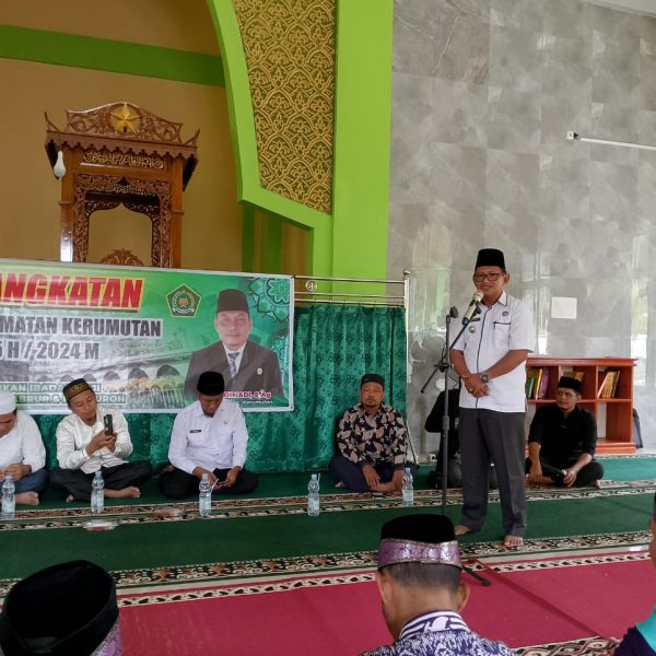 Camat Lepas Keberangkatan 23 Jema’ah Haji Asal Kecamatan Kerumutan