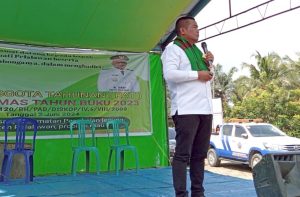 Read more about the article Hadir di RAT KUD Hanumas Desa Mayang Sari, Ini kata Bupati Bupati Zukri