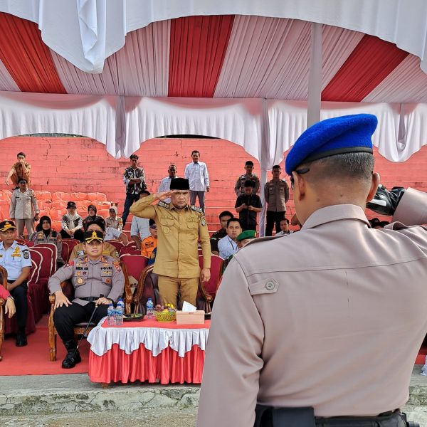 Bupati Zukri Apresiasi Kegiatan Sispam Kota Polres Pelalawan Dalam Rangka Pemilihan Kepala Daerah Tahun 2024