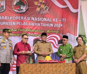 Read more about the article Peringati Hari Koperasi Ke-77 Tingkat Kabupaten Pelalawan Tahun 2024, Bupati Zukri Harapkan Koperasi Harus Semakin Kreatif Dan Inovatif