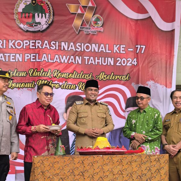 Peringati Hari Koperasi Ke-77 Tingkat Kabupaten Pelalawan Tahun 2024, Bupati Zukri Harapkan Koperasi Harus Semakin Kreatif Dan Inovatif