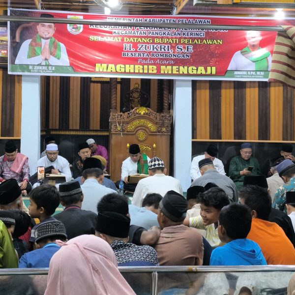 Pemkab Pelalawan Sediakan Layanan Cek Kesehatan Gratis Pada Kegiatan Magrib Mengaji