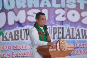 Read more about the article Bupati Pelalawan Buka Secara Resmi Gebyar Jurnalistik JMSI 2024