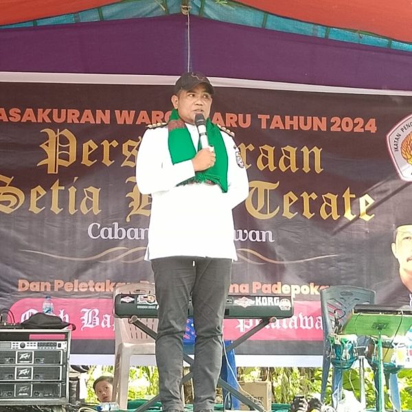 Peletakan Batu Pertama Pembangunan Padepokan PSHT, Bupati Zukri Sebut Semoga Membawa Kebaikan Bagi Banyak Orang