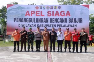 Read more about the article Pimpin Apel Siaga Penanggulangan Bencana Banjir Tahun 2024, Pjs. Bupati Pelalawan Tekankan Pentingnya Kolaborasi Seluruh Stakeholder