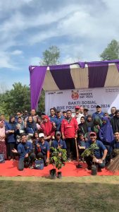 Read more about the article Bupati Zukri Hadiri Acara Founders Day Raja Garuda Emas (RGE) PT. RAPP Di Desa Delik