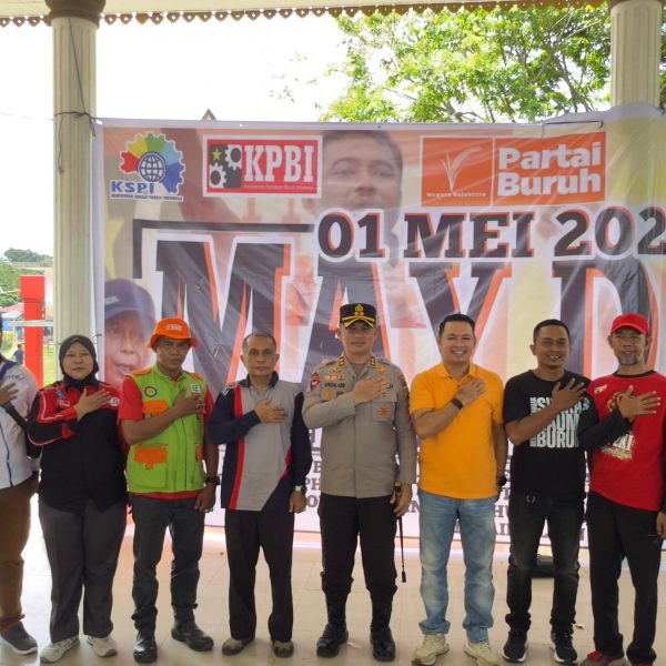 Wabup Husni Thamrin Hadiri Perayaan May Day Di Lapangan Kreatif Pangkalan Kerinci