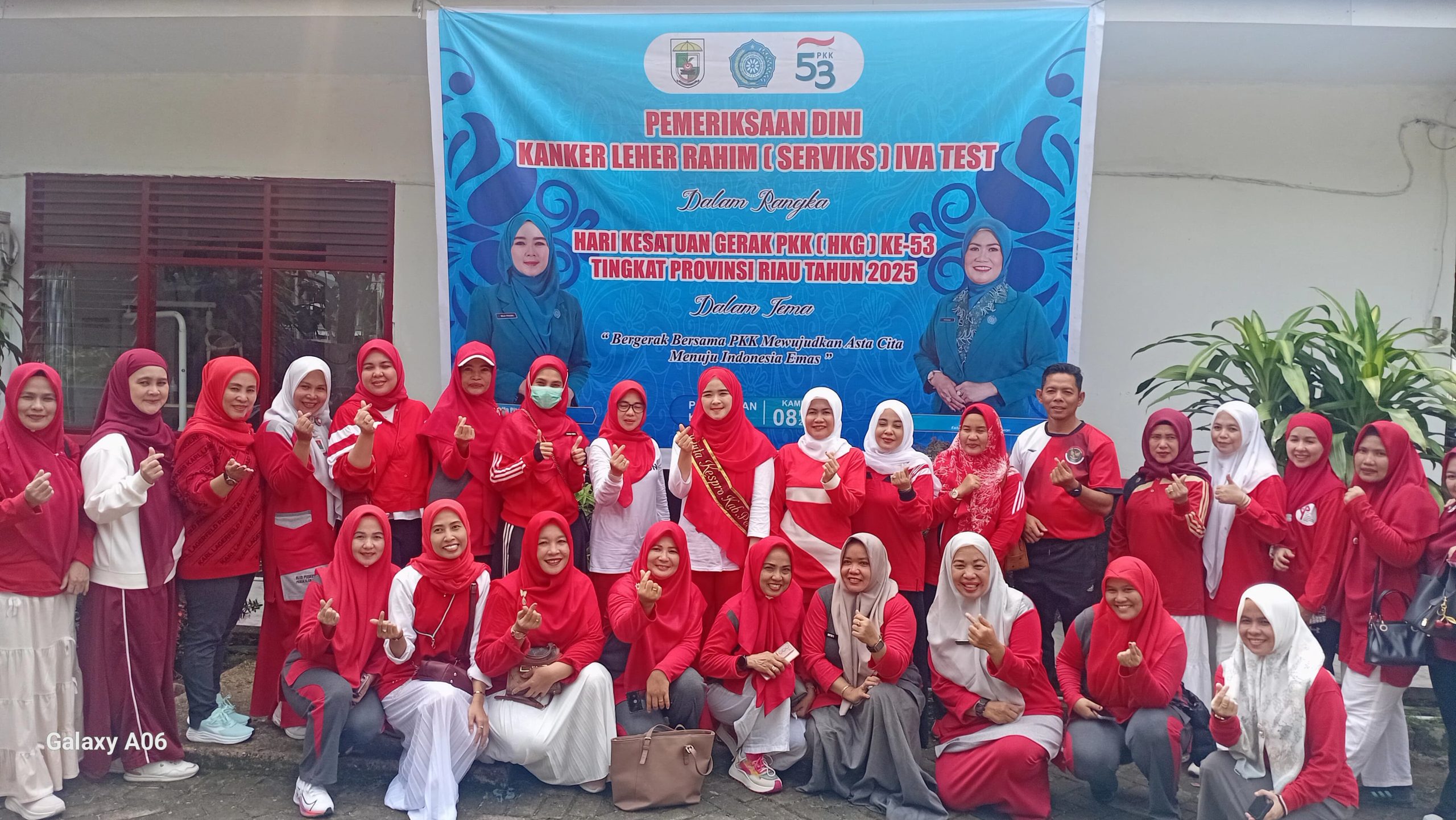 You are currently viewing Ketua TP PKK Kabupaten Pelalawan Resmi Buka Kegiatan IVA Test Peringati HKG PKK Ke-53