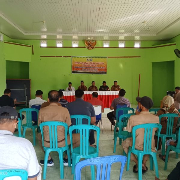Musyawarah Khusus Pembentukan Koperasi Merah Putih Digelar di Kelurahan Teluk Meranti