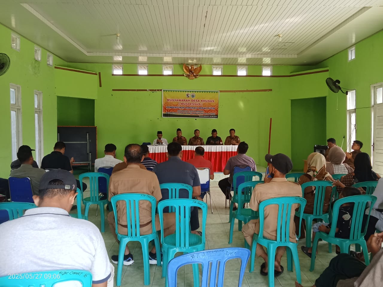 Read more about the article Musyawarah Khusus Pembentukan Koperasi Merah Putih Digelar di Kelurahan Teluk Meranti
