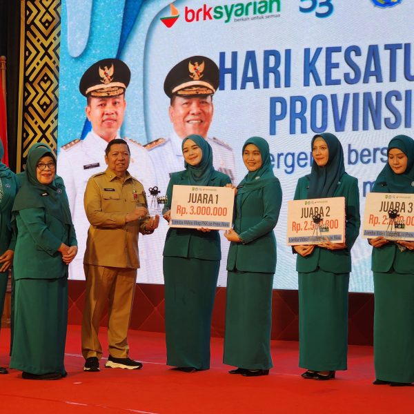 TPP PKK Kabupaten Pelalawan Raih Juara Pertama Lomba Video Vlog Tingkat Provinsi Riau