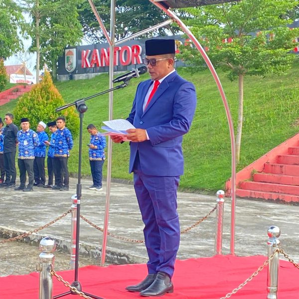 Bupati Pelalawan Pimpin Upacara Peringatan Hari Lahir Pancasila Tahun 2025