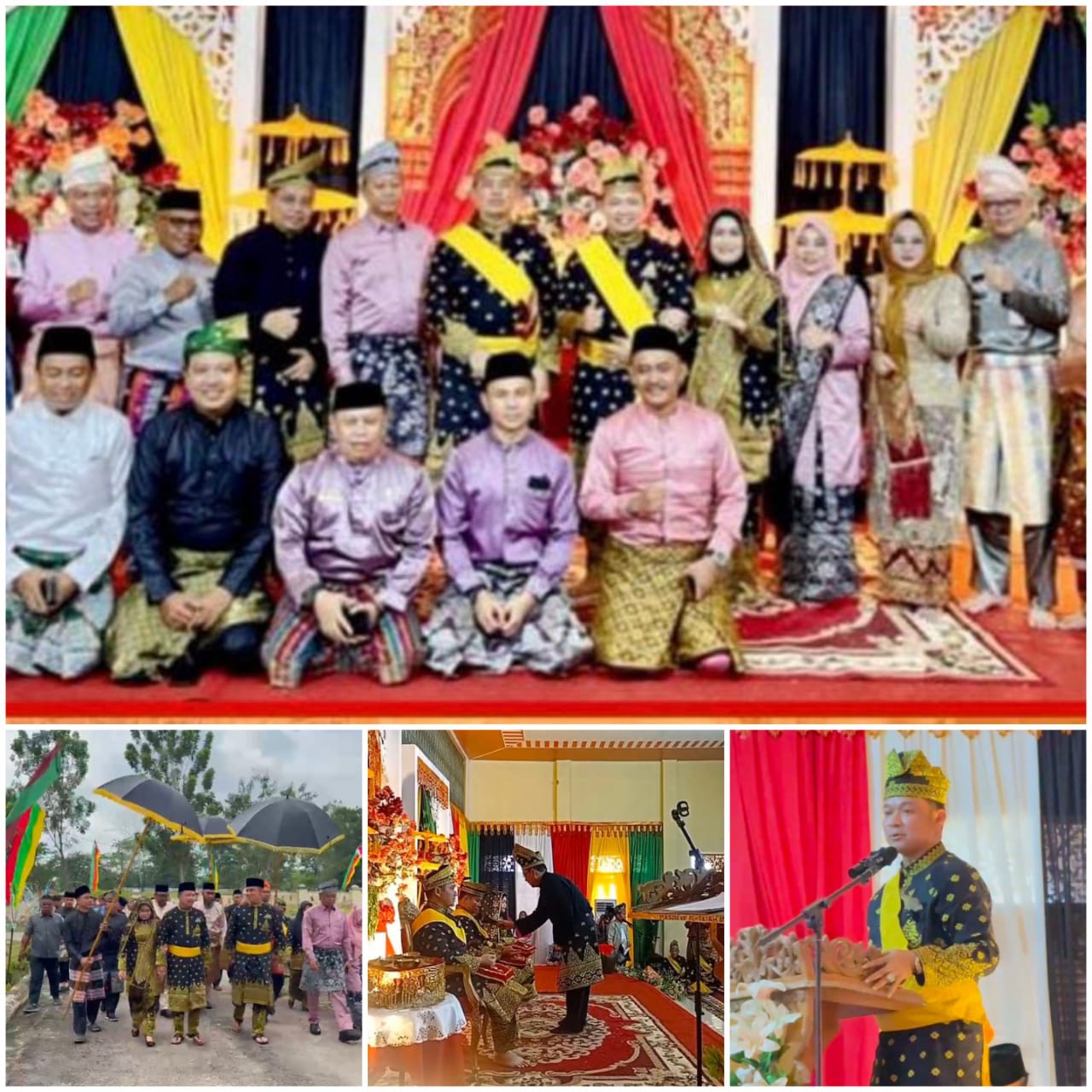 Read more about the article Wakil Bupati Pelalawan Dan Kapolres Pelalawan Terima Gelar Kehormatan Adat dari LAMR8