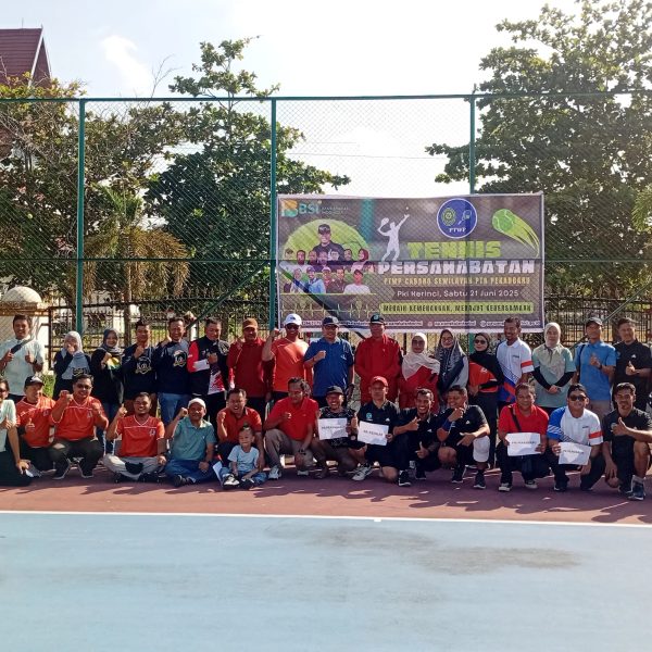 Pj. Sekda Pelalawan Sambut Peserta Friendship Cup Tennis Tournament Pengadilan Agama se-Riau