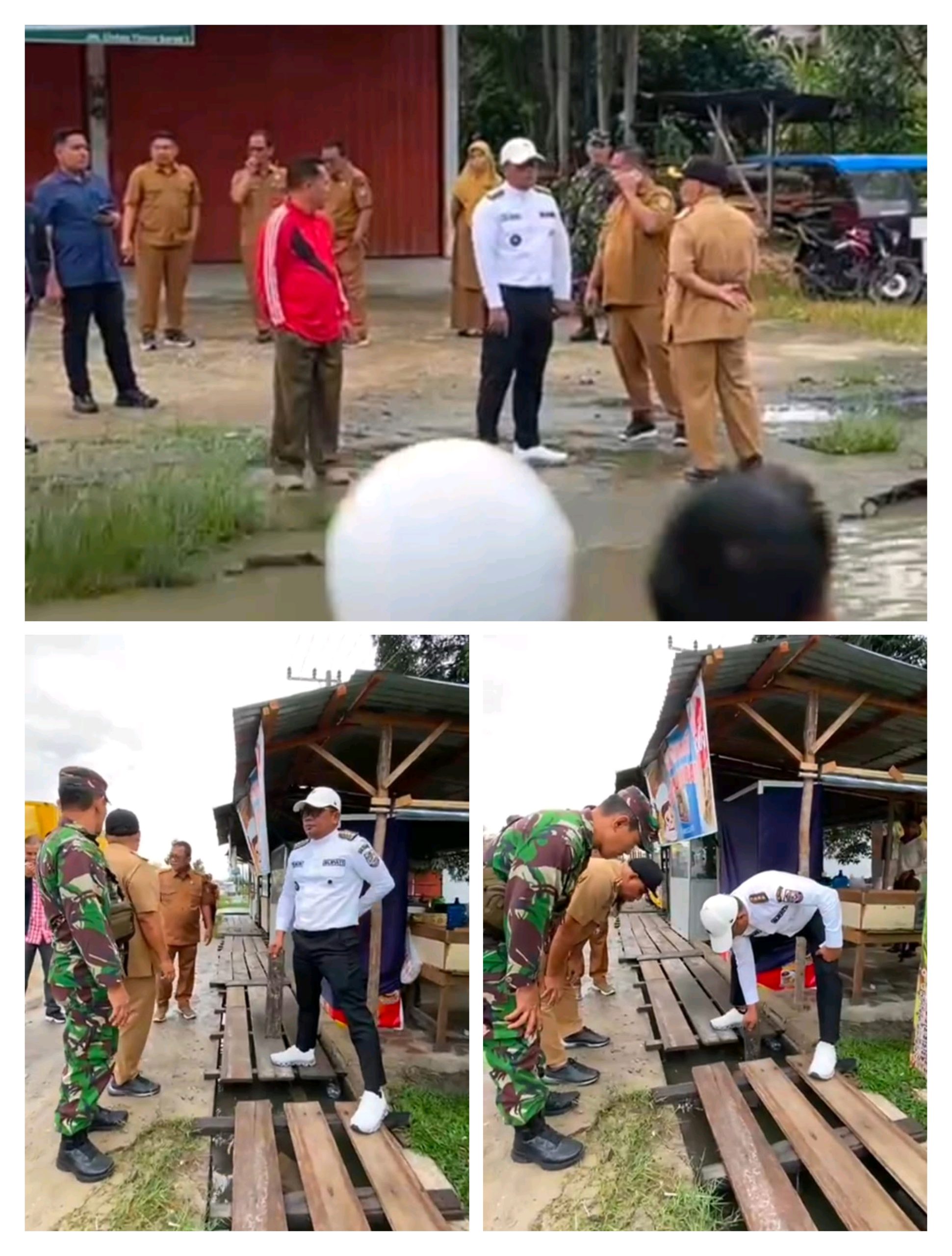 Read more about the article Tergenang Banjir, Bupati Zukri Instruksikan Camat Dan Jajaran Lakukan Gotong Royong Di Lintas Timur Dan Cari Akar Permasalahan