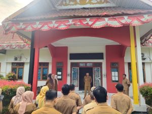 Read more about the article Camat Bandar Petalangan Pimpin Apel Pagi