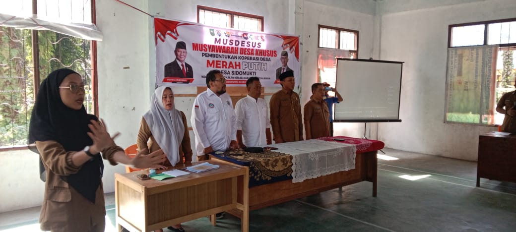 You are currently viewing Camat Pangkalan Kuras Hadiri Musdesus Pembentukan Koperasi Merah Putih di Desa Sidomukti