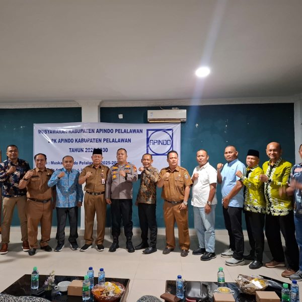 Asisten II Setda Pelalawan Hadiri Muskab DPK Apindo Pelalawan Masa Bakti 2025–2030