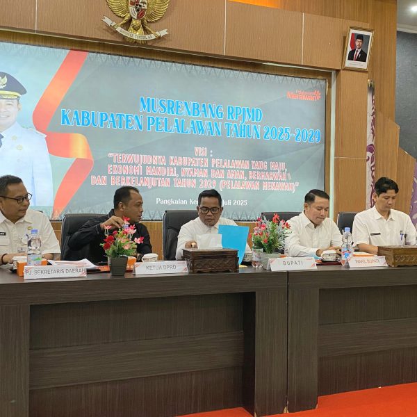 Bupati Zukri Buka Musrenbang RPJMD 2025-2029, Tegaskan Komitmen Wujudkan Pelalawan Menawan