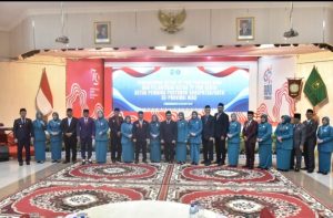 Read more about the article Bupati Dan Wakil Bupati Pelalawan Menghadiri Pelantikan Ketua TP PKK Kabupaten/Kota Se-Provinsi Riau Periode 2025-2030