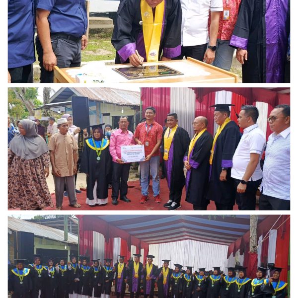 Bupati Pelalawan Resmikan Koperasi Produsen “Tetesan Barokah”, Serahkan Bantuan UMKM Sakaligus Menghadiri Wisuda Sekolah Lansia