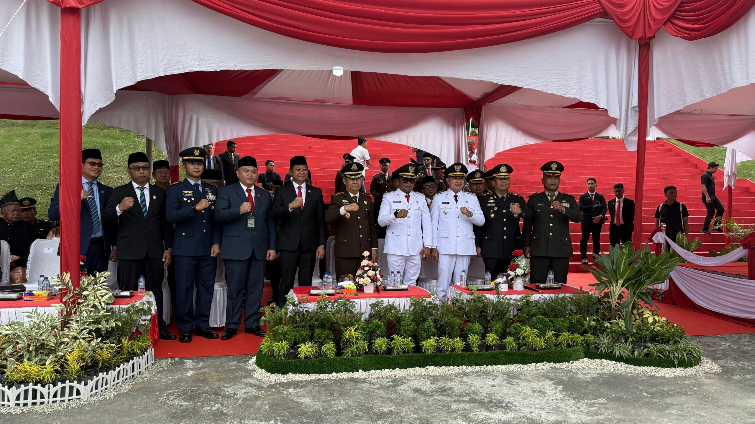 Read more about the article Bupati Zukri Pimpin Upacara Detik-Detik Proklamasi HUT ke-80 Republik Indonesia di Pelalawan