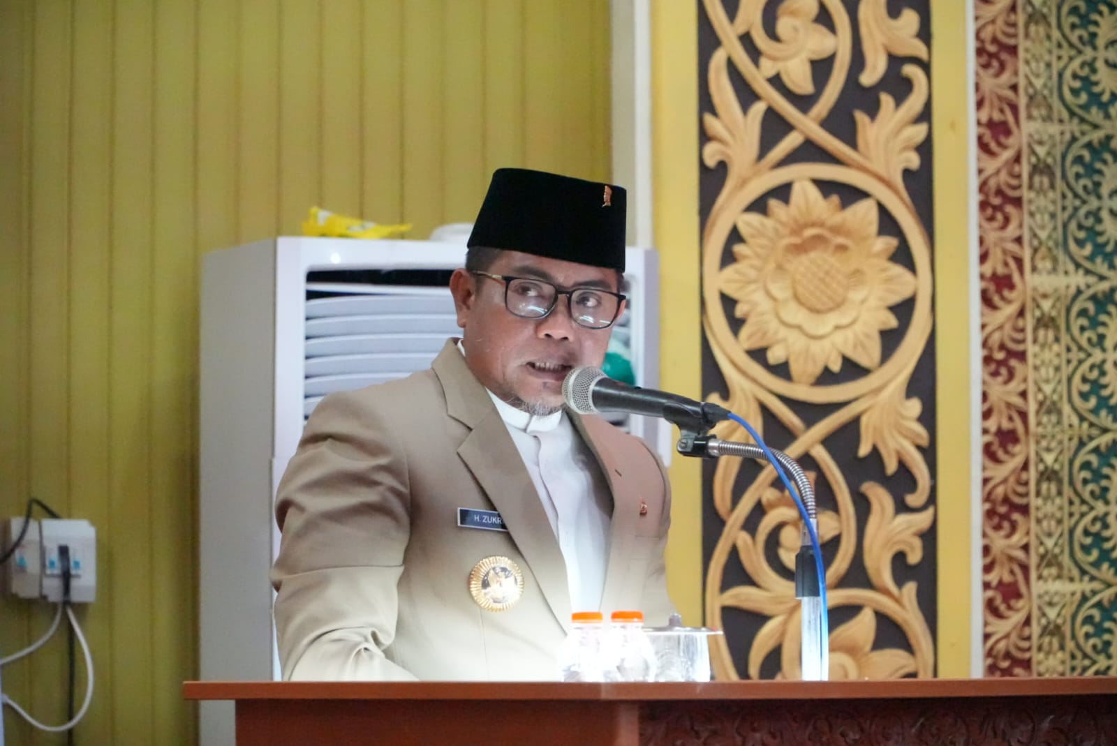 Bupati Pelalawan Hadiri Rapat Paripurna Pembahasan Ranperda Perubahan APBD Tahun 2025