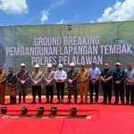Bupati dan Wakil Bupati Pelalawan Hadiri Ground Breaking Pembangunan Lapangan Tembak Polres Pelalawan