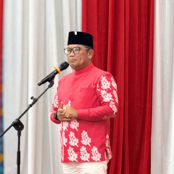 Bupati Pelalawan Hadiri Malam Resepsi Kenegaraan Peringatan HUT ke-80 RI