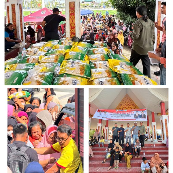 Pemerintah Kabupaten Pelalawan Laksanakan Gerakan Pangan Murah di Pangkalan Kerinci