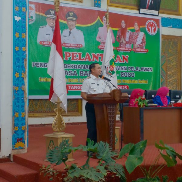 Wakil Bupati Pelalawan Hadiri Pelantikan Pengurus Dekranasda Periode 2025–2030