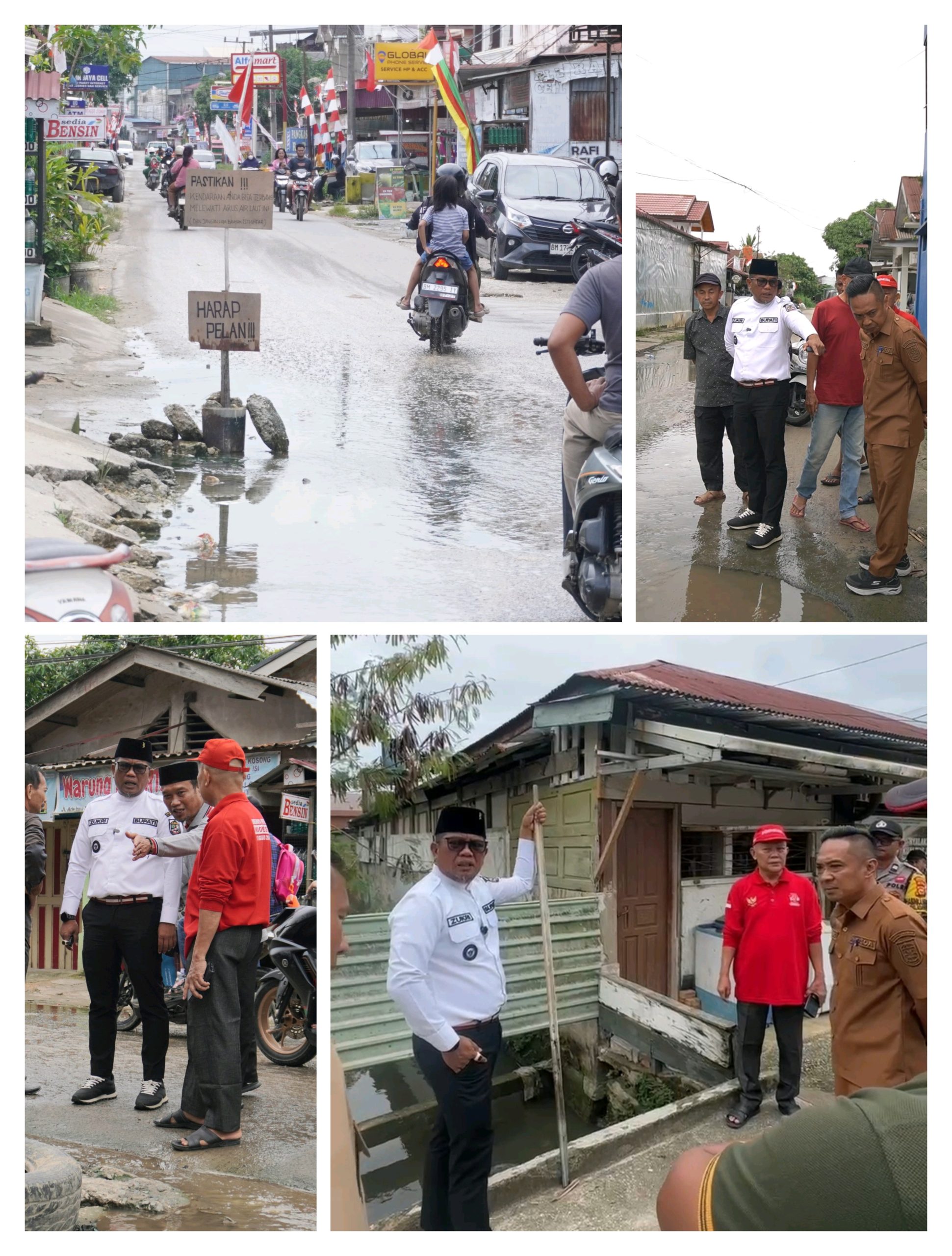 Read more about the article Bupati Pelalawan Tinjau Drainase Di Jalan Ade Irma Suryani/BTN Lama