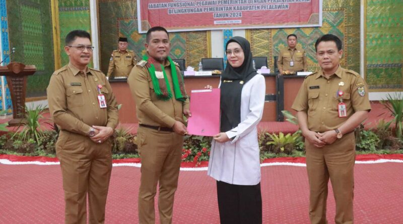 Read more about the article Lantik P3K Tahun 2024, Bupati Pelalawan Harapkan Perhatian Para Pegawai Terhadap Anak Yatim