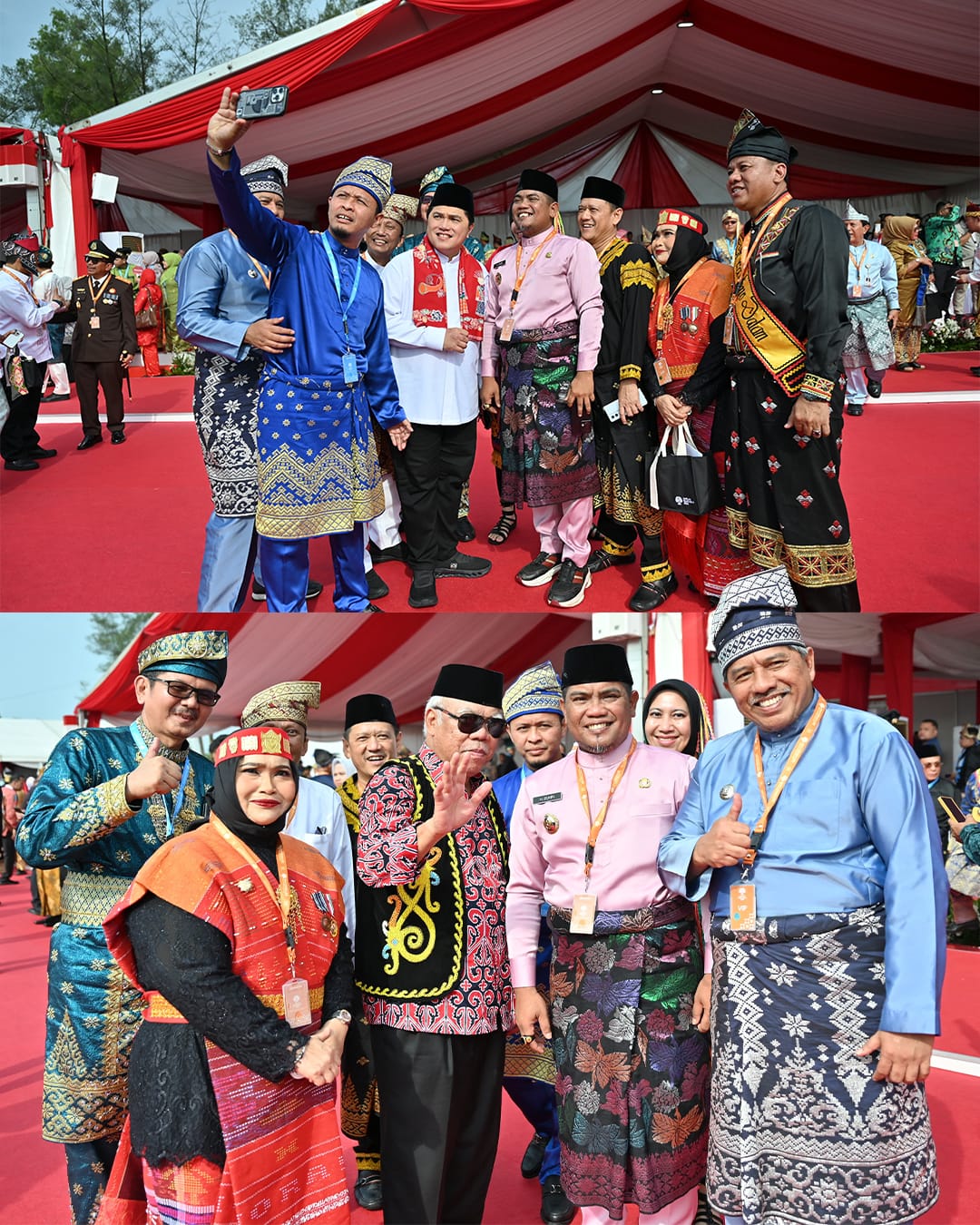 You are currently viewing Dipimpin Presiden RI, Bupati Pelalawan H. Zukri.,SE Hadiri Upacara Peringatan Harlah Pancasila di Dumai