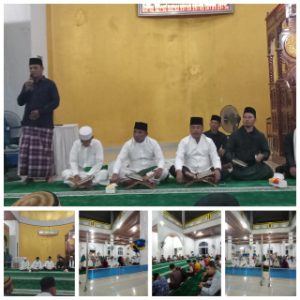 Read more about the article Bupati Pelalawan Hadir Bersama Masyarakat Kecamatan Bunut Dalam Kegiatan Magrib Mengaji