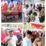 Bupati Dan Wakil Bupati Pelalawan Hadiri Lomba Memasak Serba Ikan Antar Kecamatan