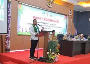 Read more about the article Bupati H Zukri Buka Rakor Kota Layak Anak Tahun 2024