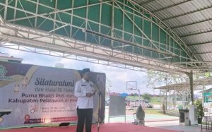 Read more about the article Wakili Bupati, Sekda Abdul Karim Hadiri Halal Bihalal Purna Bakti ASN Pelalawan