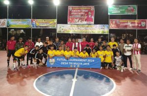Read more about the article Penutupan Turnamen Futsal Trimulya Jaya Cup III, Bupati Zukri Dukung Pembinaan Atlet Masa Depan