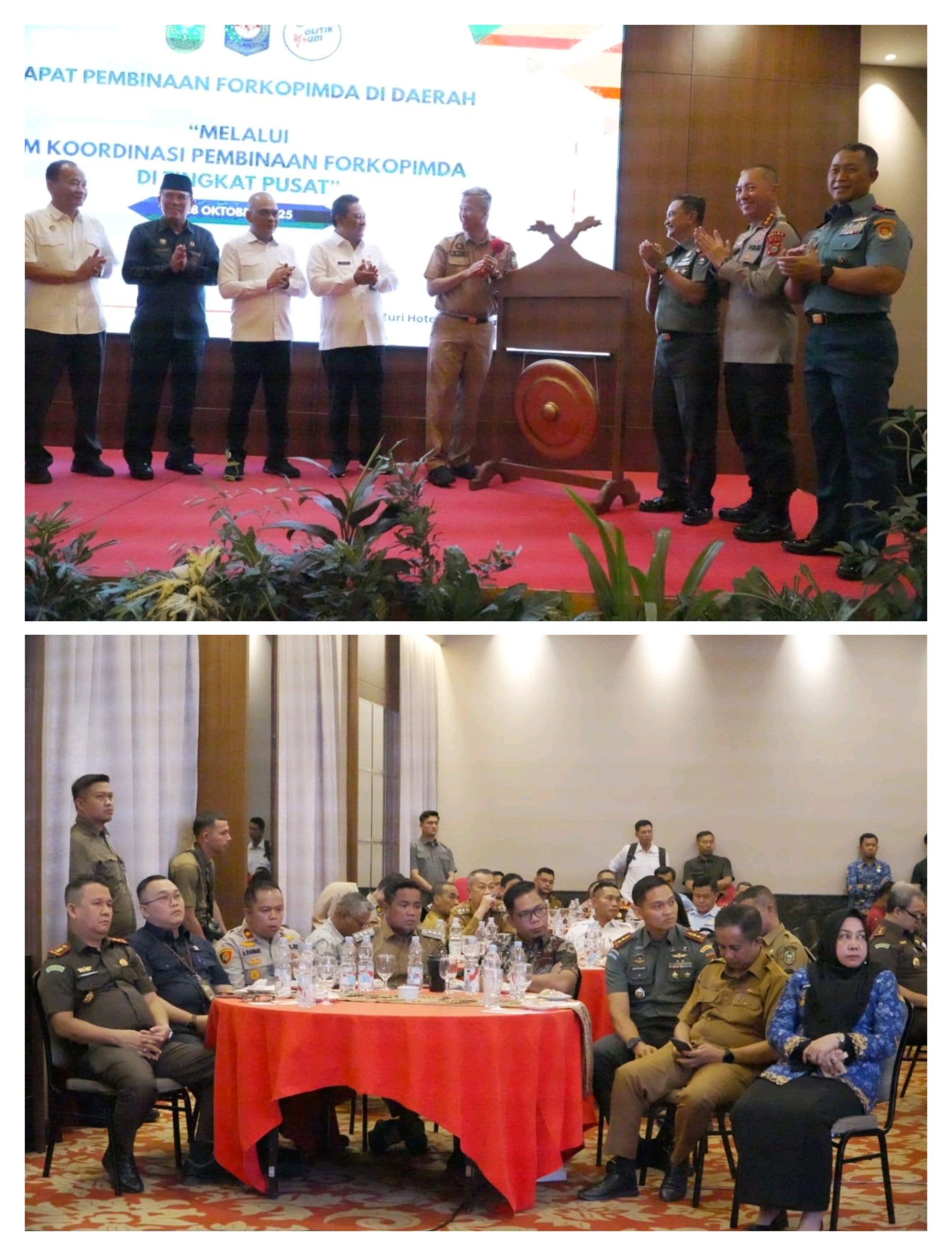 You are currently viewing Bupati Zukri Hadiri Kegiatan Pembinaan Forkopimda se-Riau yang Digelar Kemendagri