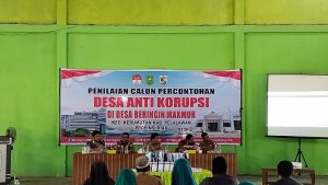 Read more about the article Desa Beringin Makmur Wakili Kabupaten Pelalawan dalam Lomba Calon Percontohan Desa Anti Korupsi Tingkat Provinsi Riau