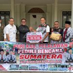 Bupati dan Sekda Pelalawan Terima Bantuan Kemanusiaan dari PGRI untuk Korban Bencana di Sumatra