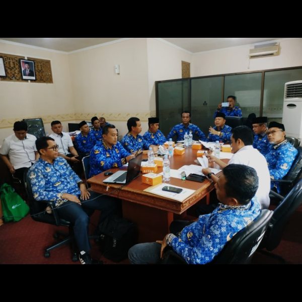 Pemkab Pelalawan Gelar Monev Kepesertaan BPJS Ketenagakerjaan Sektor Jasa Konstruksi