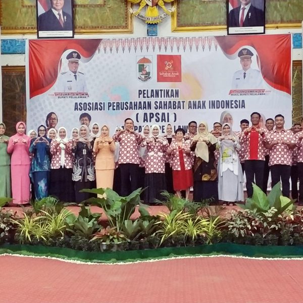 Wakil Bupati Hadiri Pelantikan APSAI Pelalawan, Targetkan 3 Besar Kabupaten Layak Anak di Riau